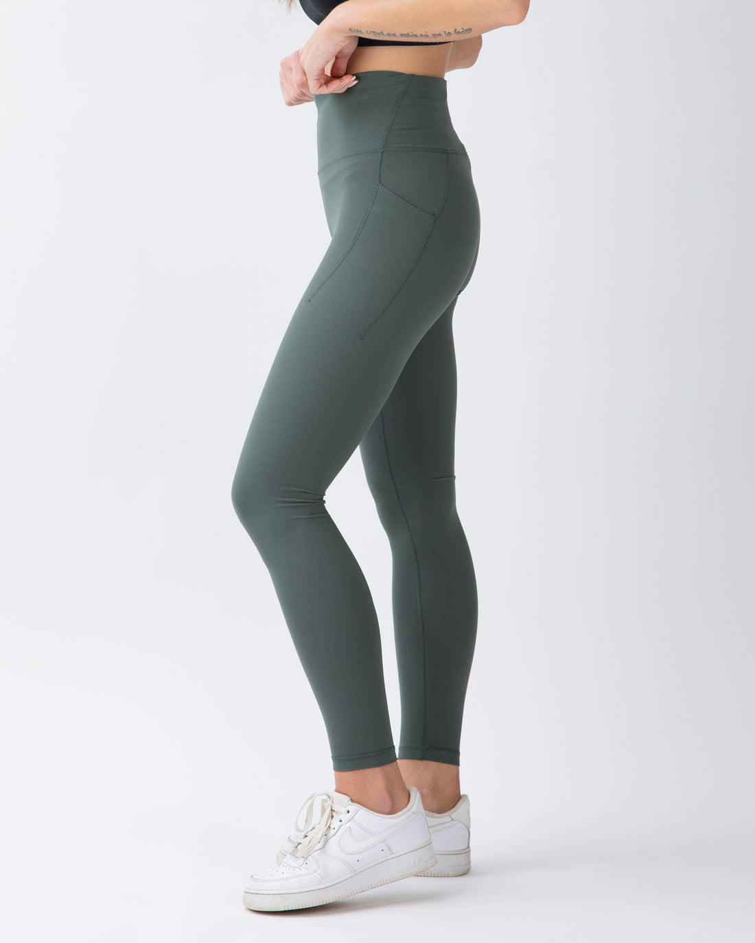 Aero Leggings with pockets Dark Forest