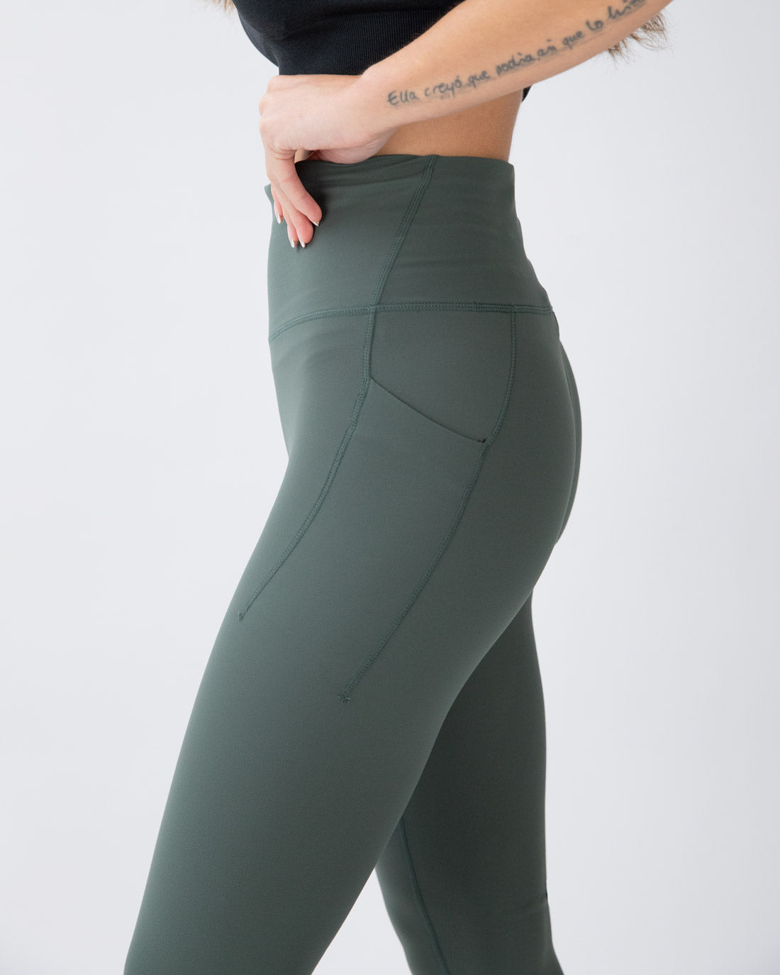 Aero Leggings with pockets Dark Forest