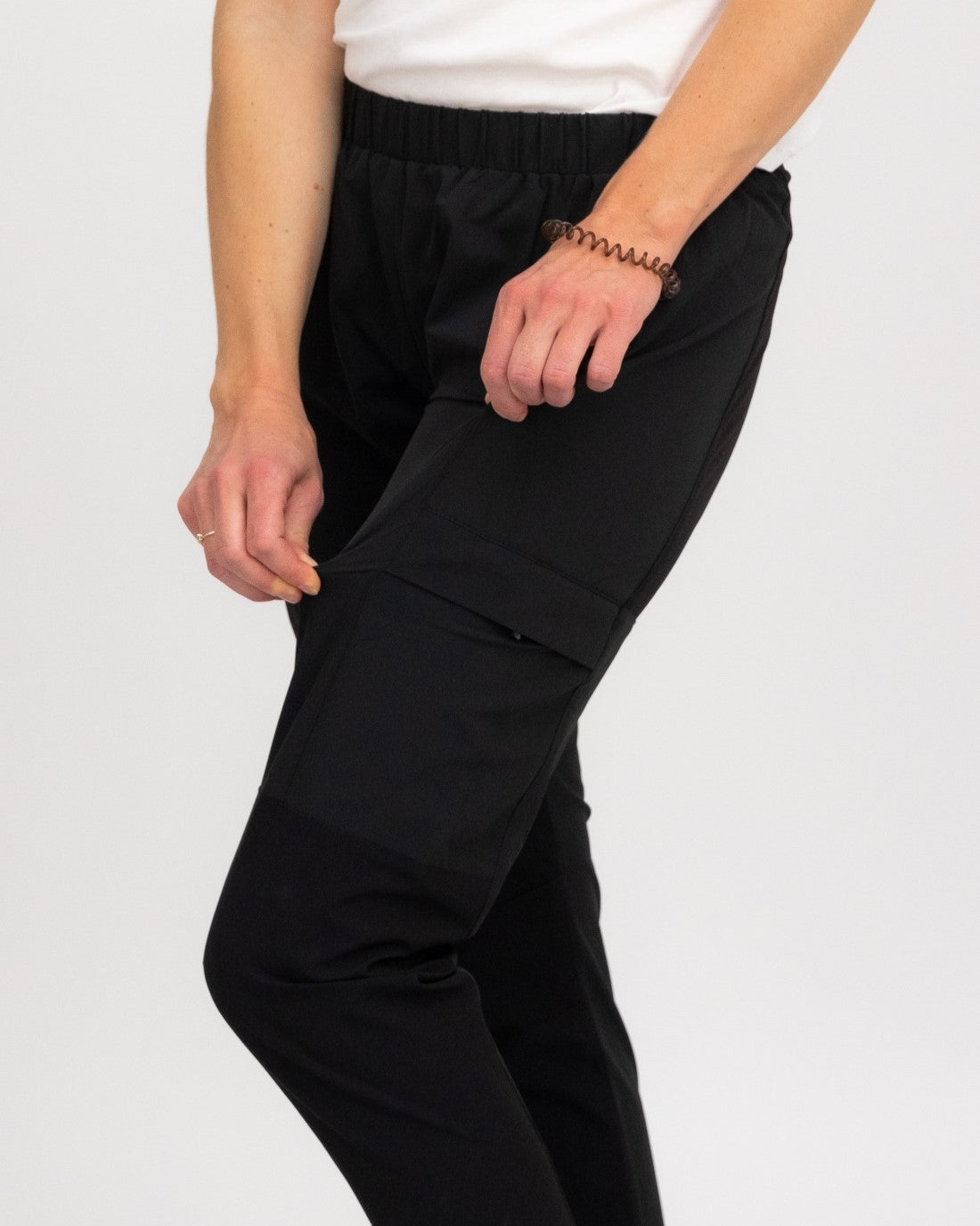 Women Hiking Trousers Trek Black